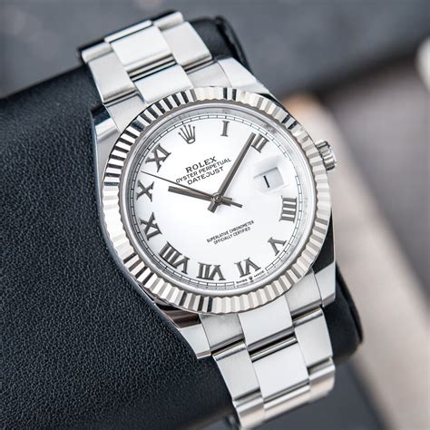 fluted bezel rolex datejust 41|Rolex Datejust 41 with diamonds.